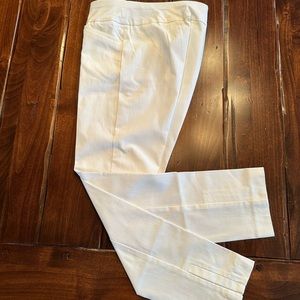 Chico’s Perfect Stretch ankle pants, sz 00 ( sz 2-4) white